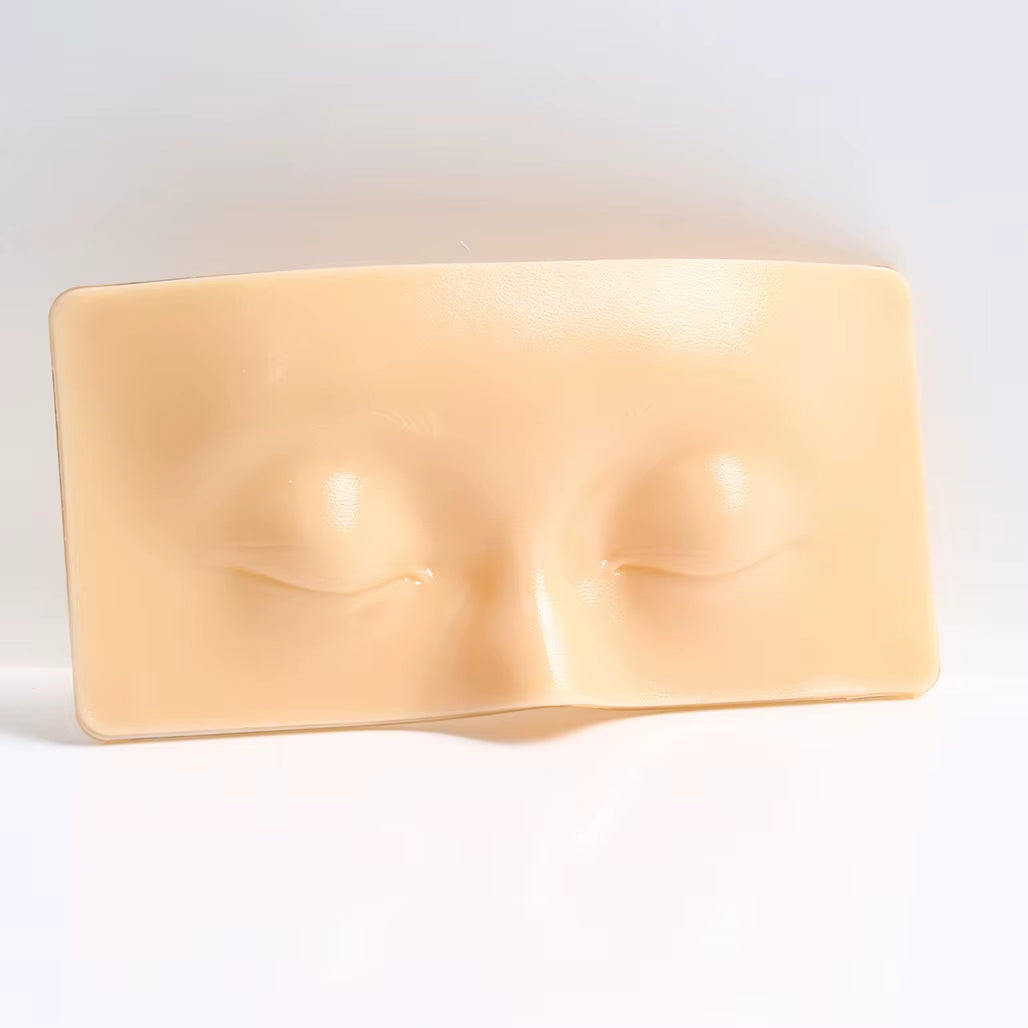 Makeup Practice Board Eyebrow Tattoo Practice Skin Eye Face Training Silicone Practice Pad