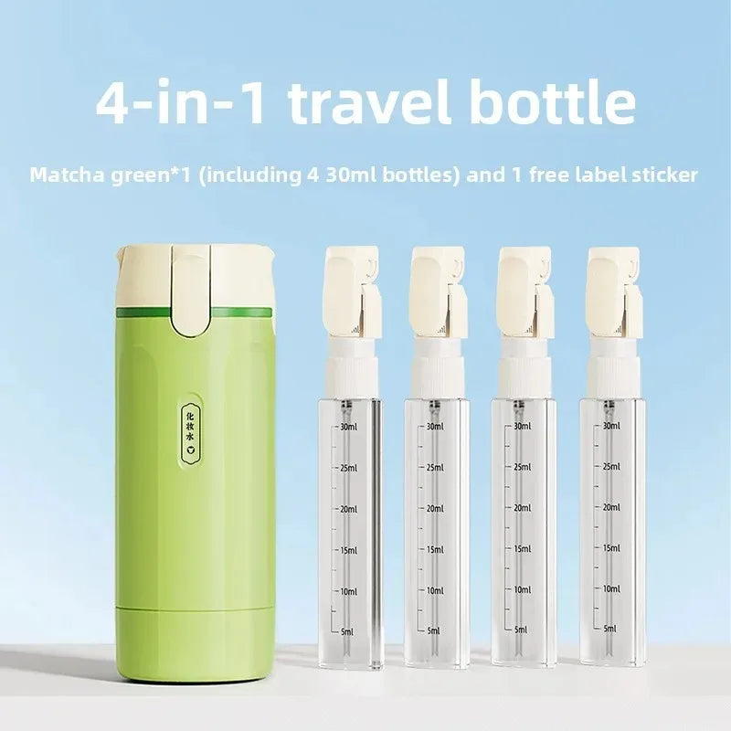 4-In-1 Travel Bottle Set Cosmetics