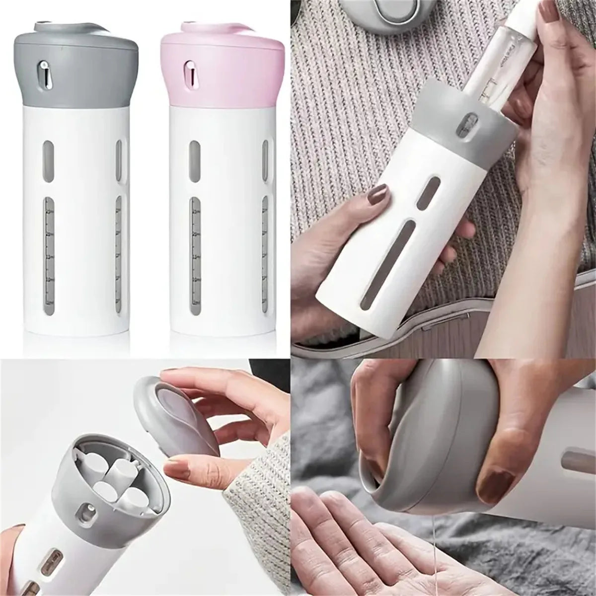 4-In-1 Travel Bottle Set Cosmetics