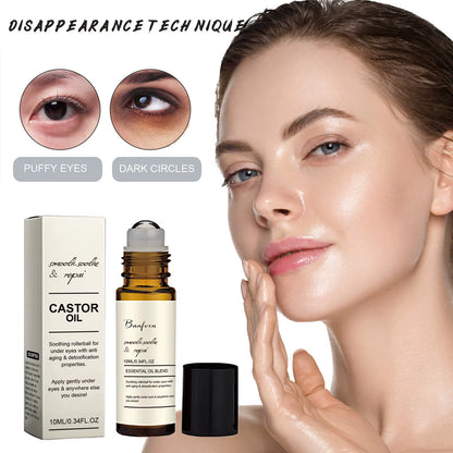 Castor Oil Eye Serum Anti-Puffiness Eye Massager