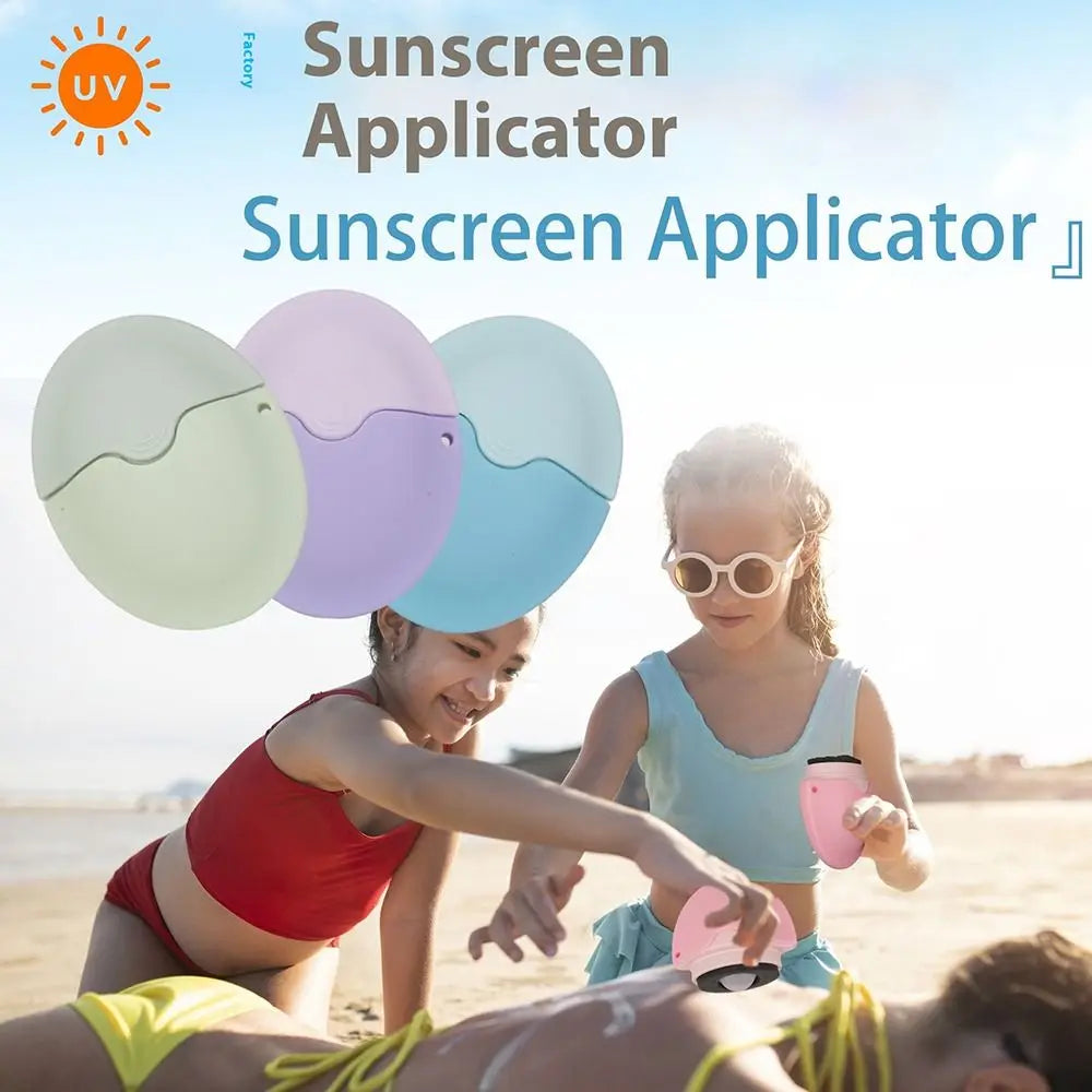 Silicone Suncream Roller Applicator Cosmetics Tool