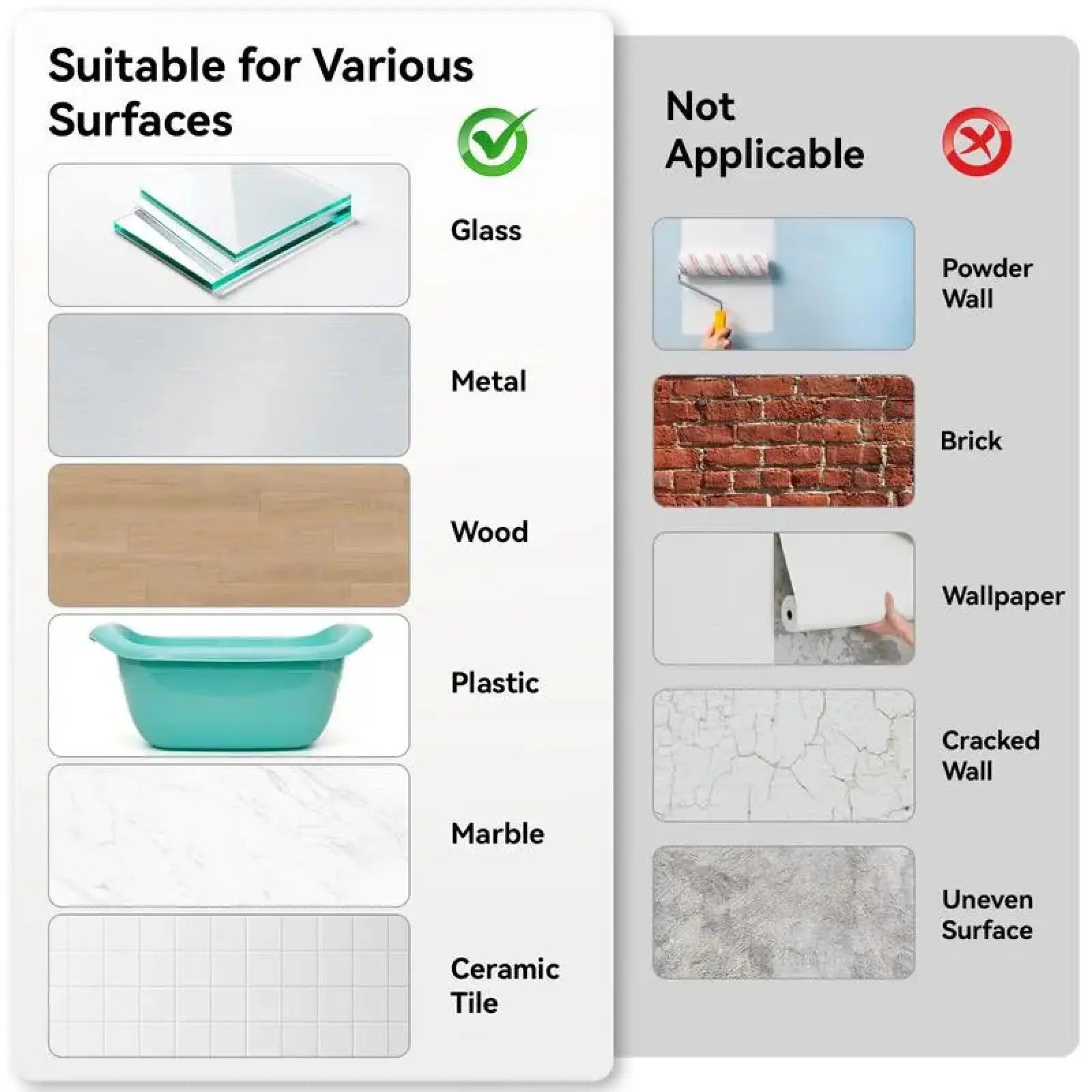 Heavy Duty Water-Resistant Self-Adhesive Double-Sided Hook-And-Loop Strips, Versatile Mounting Tape for Wall Hanging Picture Frames, Cable Organization (Home & Office Use)