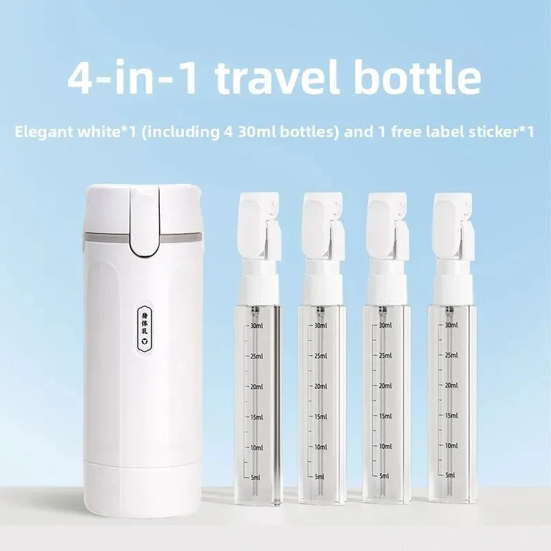 4-In-1 Travel Bottle Set Cosmetics