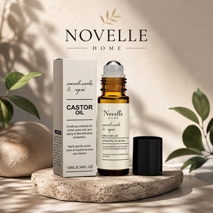 Castor Oil Eye Serum Anti-Puffiness Eye Massager